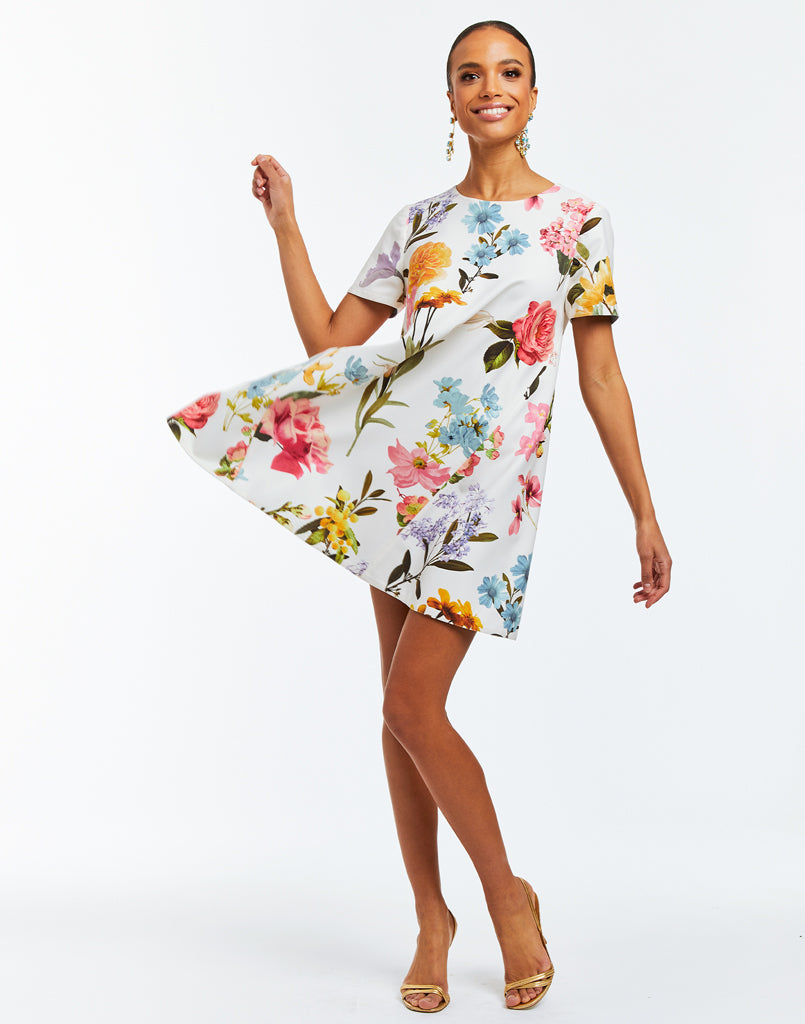 Jasmine floral hot sale skater dress