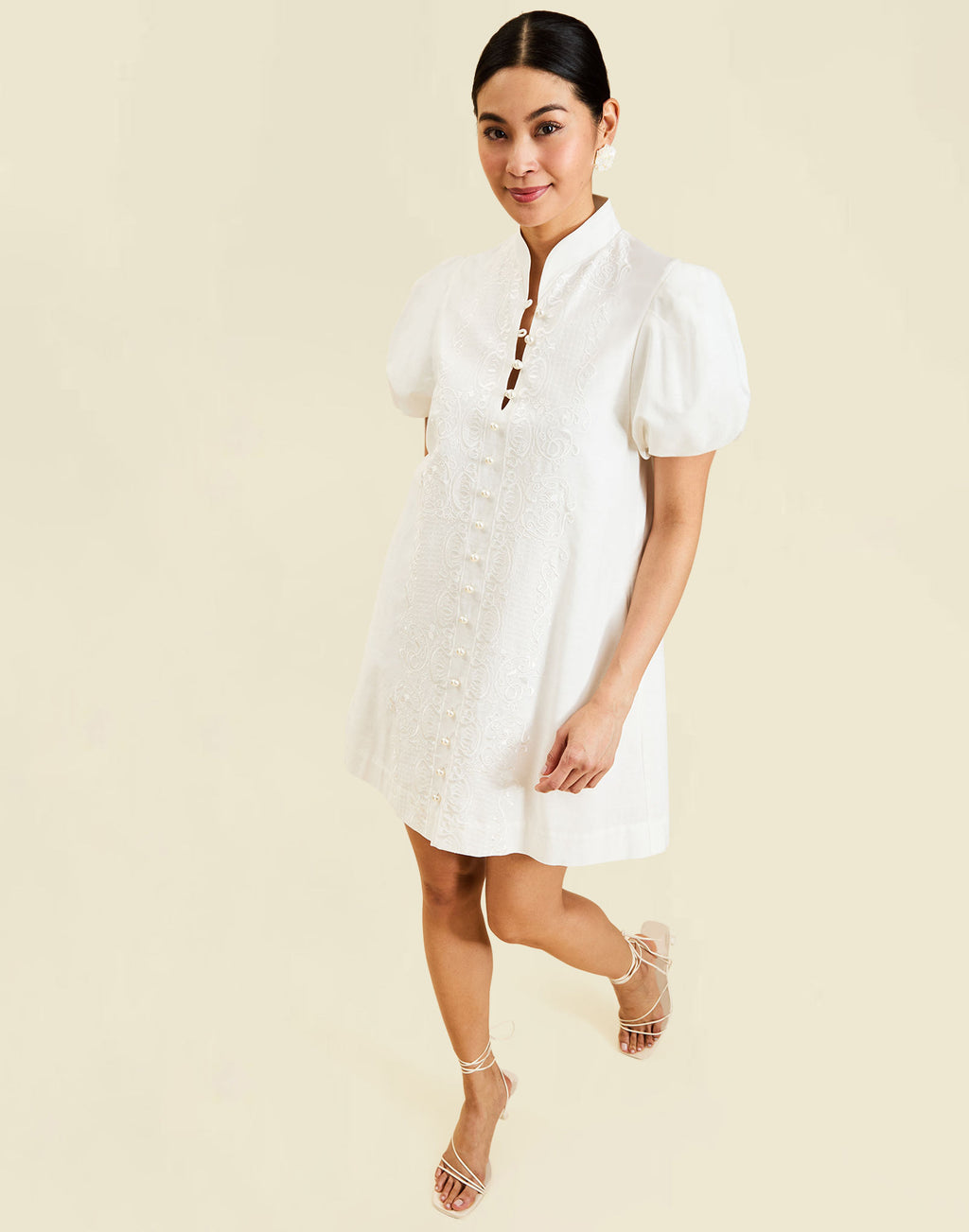 Elliana Barong Mini Dress – MESTIZA NEW YORK