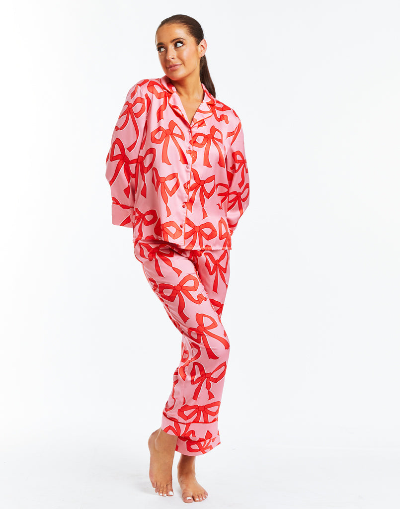 Pink and red pjs new arrivals