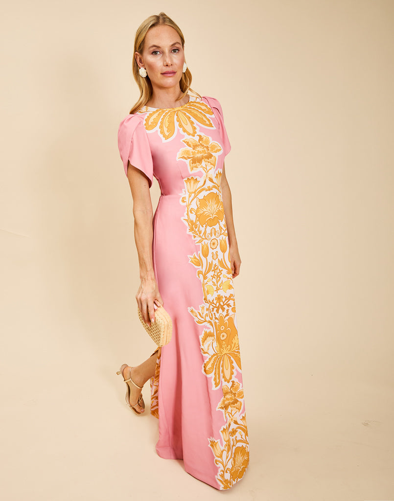 Pre-Order - Katherine Gown 0 / FLORENTINE BLUSH Pre-Order - Katherine Gown 0 / FLORENTINE BLUSH