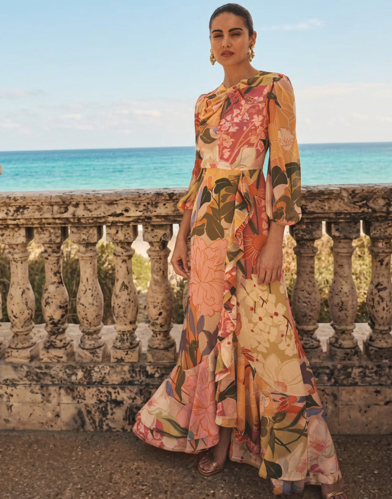 Pre-Order - Ophelia Ruffle Gown – MESTIZA NEW YORK