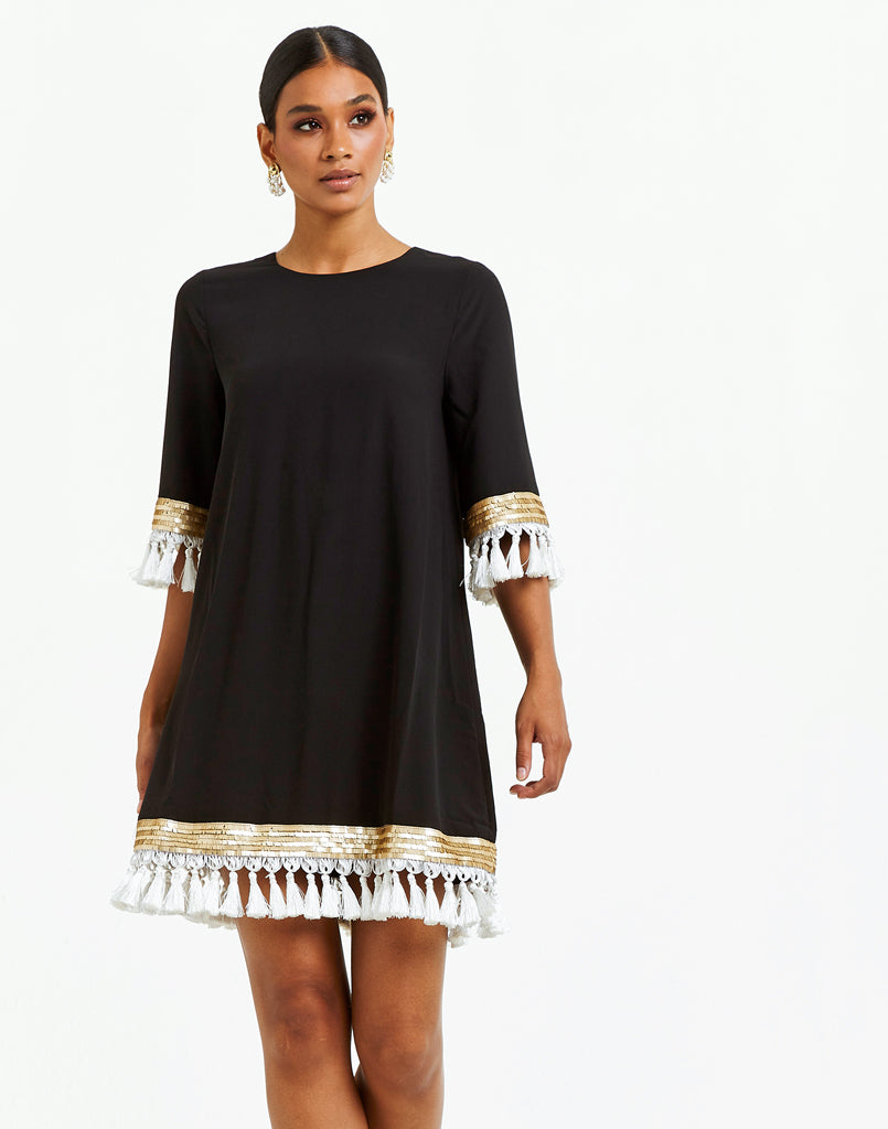 Shimmy Shimmy Tassel Dress – MESTIZA NEW YORK
