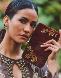 Augustine Gilded Tortoise Acrylic Bag