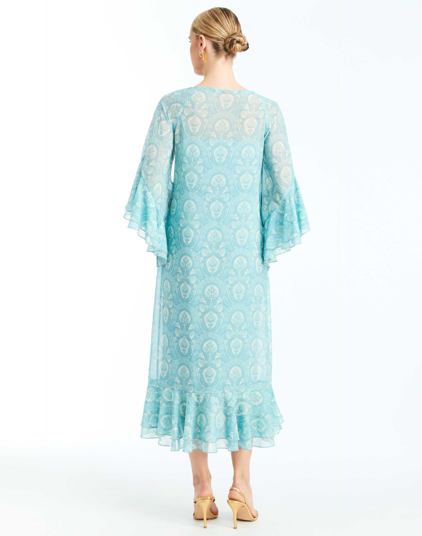 Bimini Ruffle Caftan