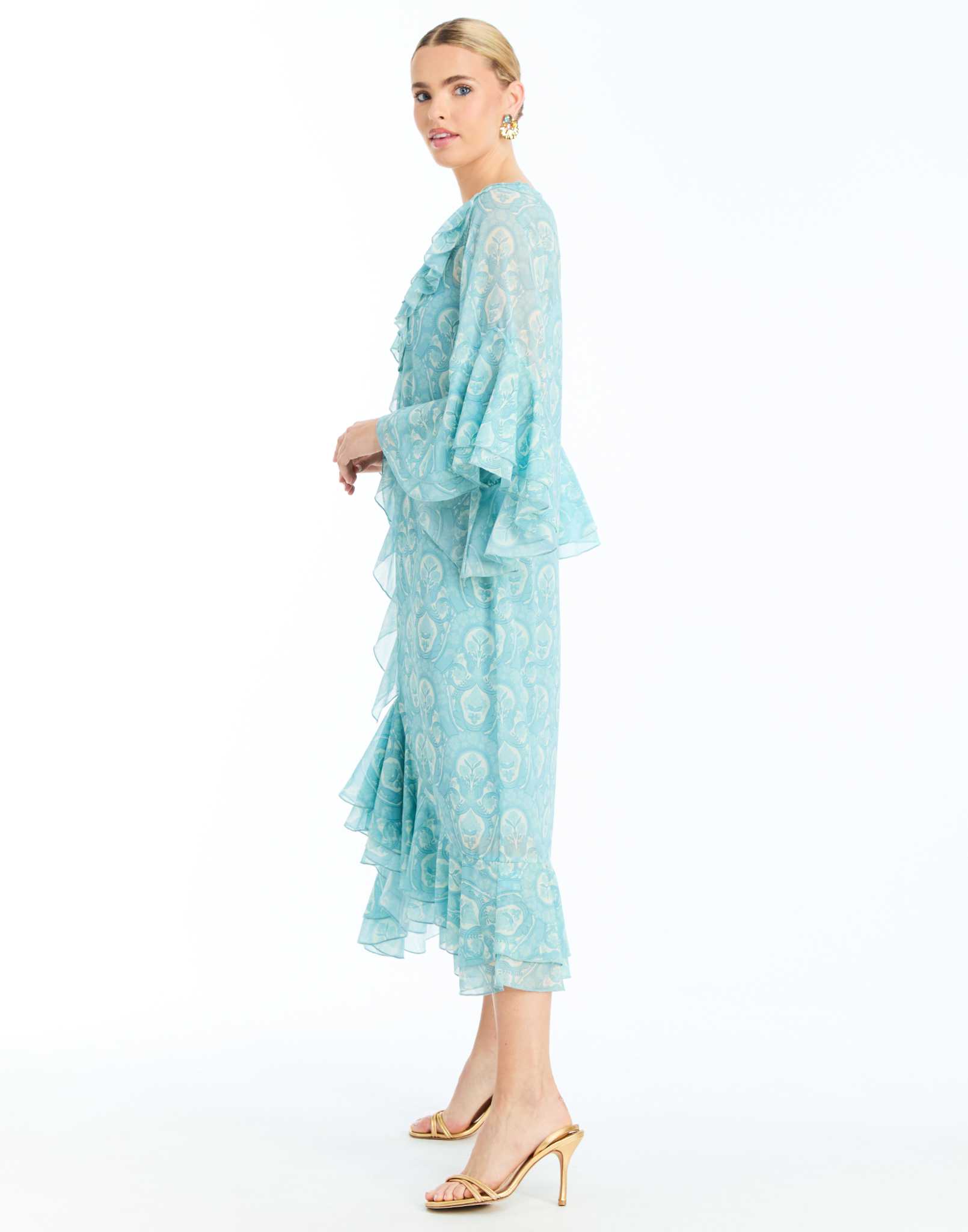 Bimini Ruffle Caftan