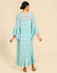 Bimini Ruffle Caftan