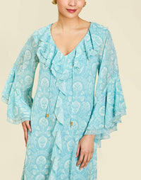 Bimini Ruffle Caftan