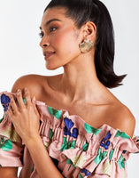 Shell shape fashion earrings