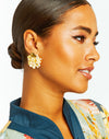 Gilded Sampaguita Cluster Earrings