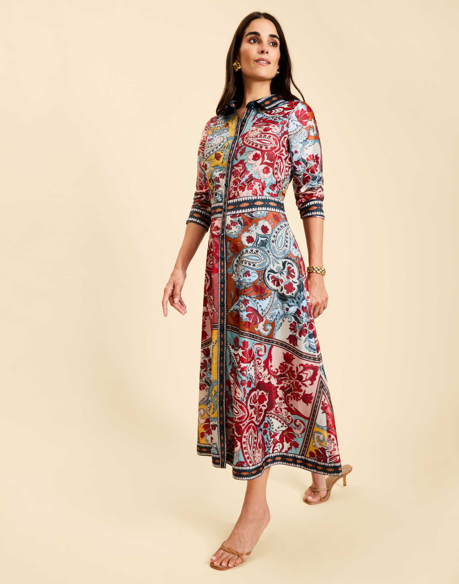 Pre-Order - Casablanca Midi Dress