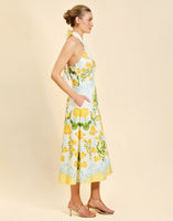 Copacabana Halter Midi Dress