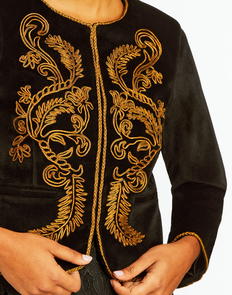 Cruz Embroidered Jacket