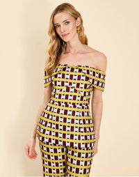 Pre-Order - Dinty Off-Shoulder Top
