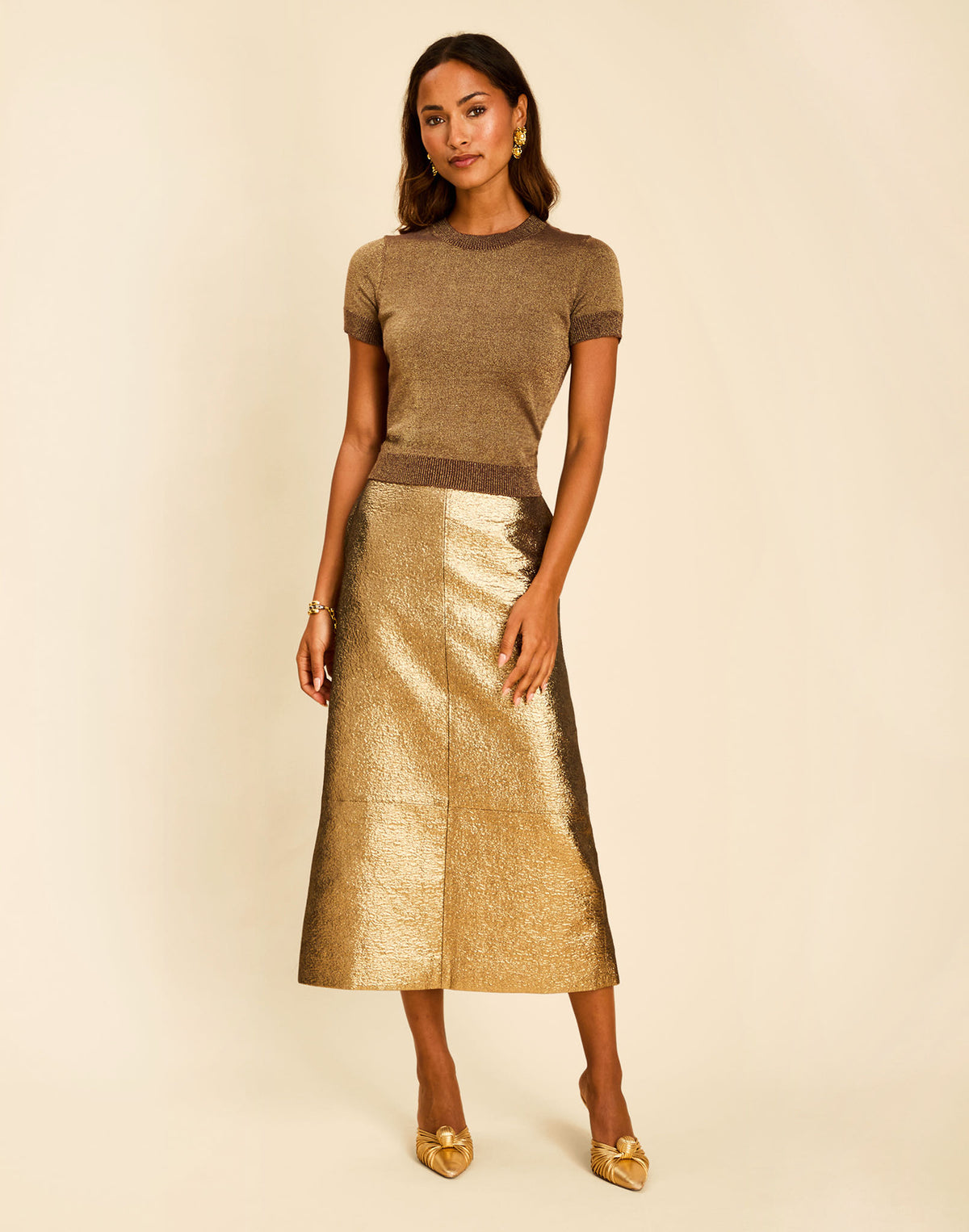 Drew Sparkle Knit Sweater