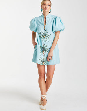 Pre-Order - Elliana Barong Mini Dress