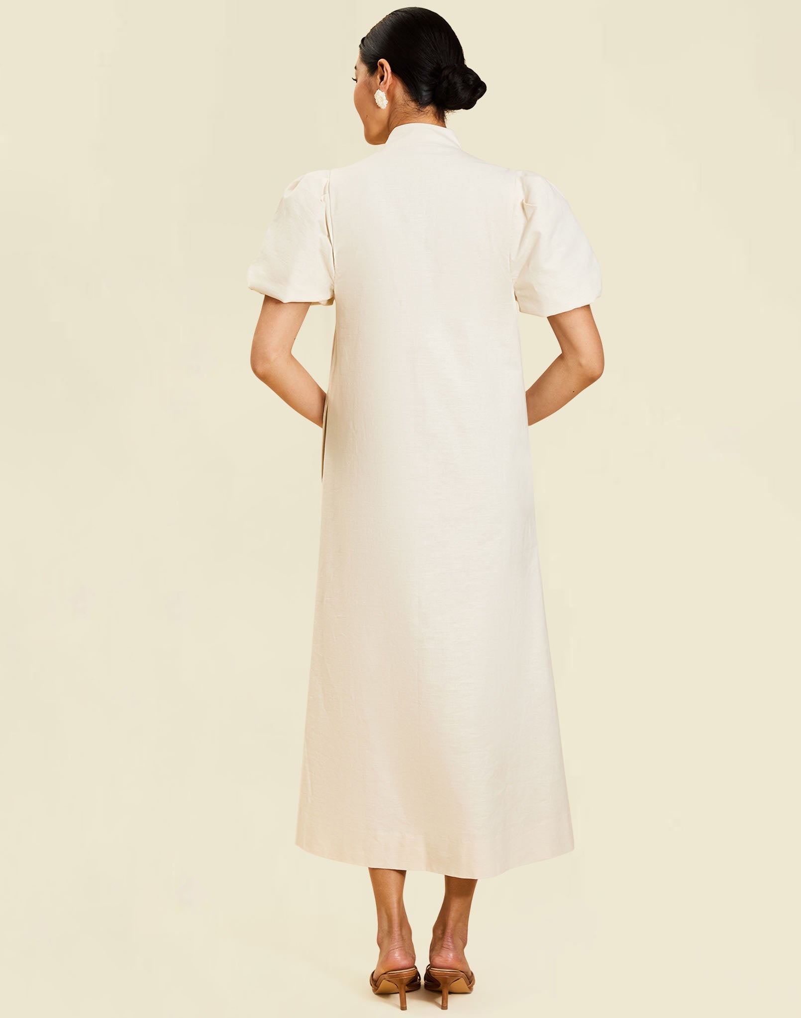 Elliana Barong Midi Dress