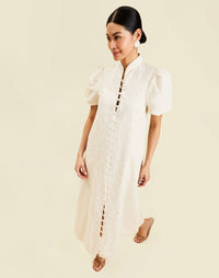 Elliana Barong Midi Dress