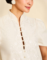 Elliana Barong Midi Dress