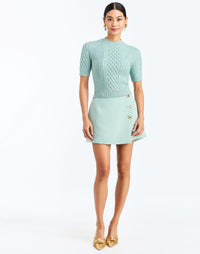 Enya Metallic Sweater