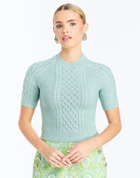 Enya Metallic Sweater