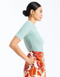 Enya Metallic Sweater