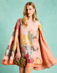 Pre-Order - Collins Cape Mini Dress