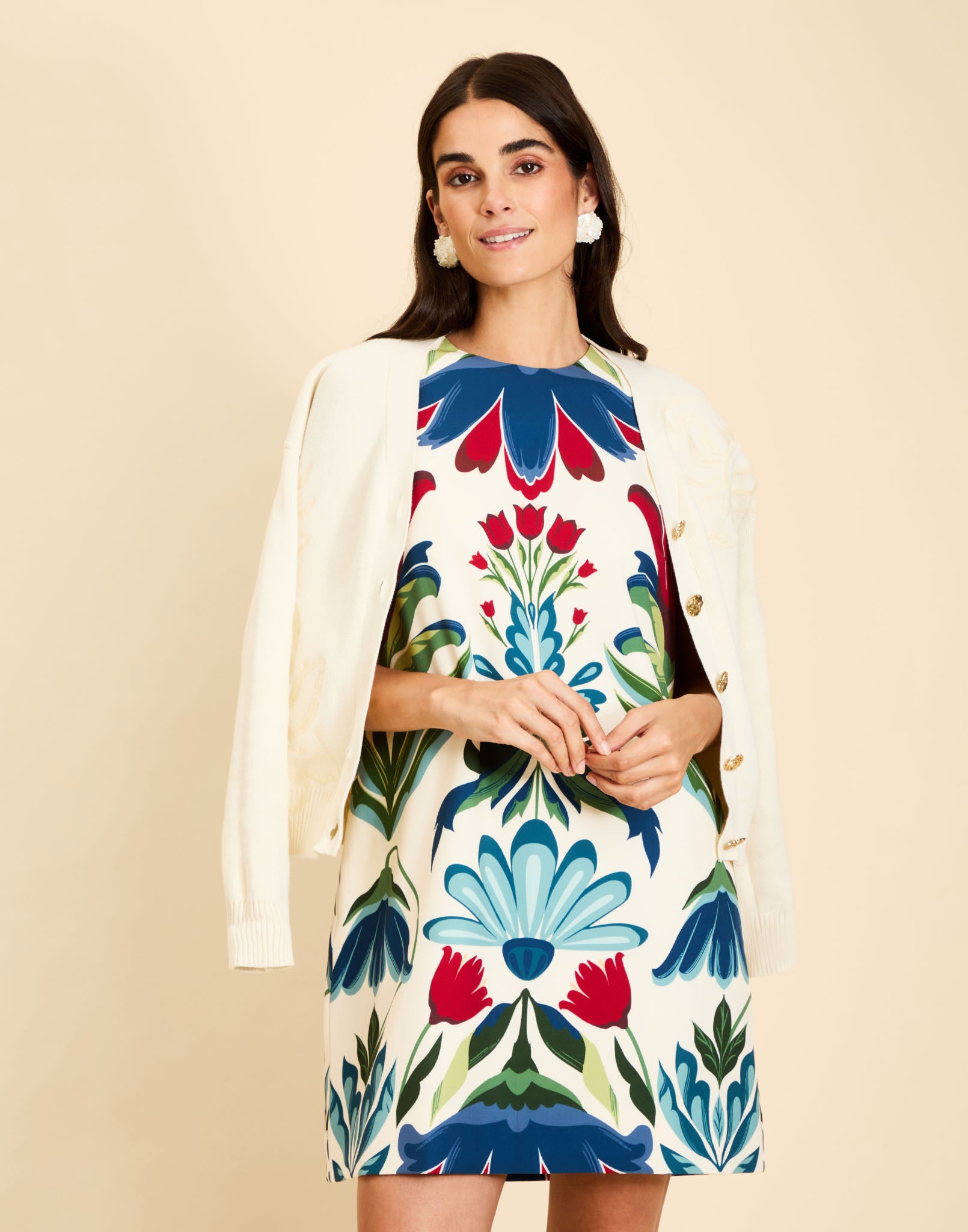 Fiona Shift Mini Dress