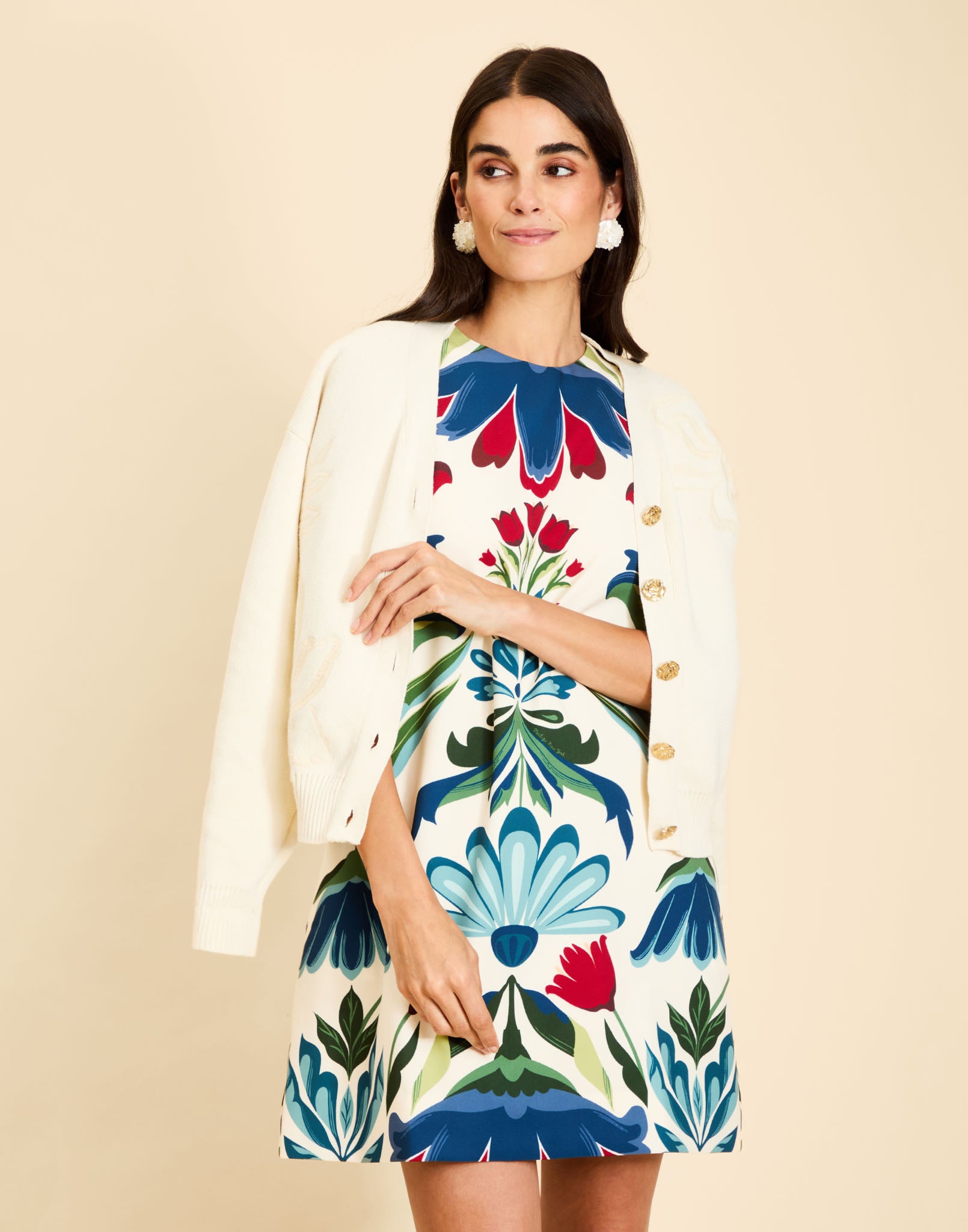Fiona Shift Mini Dress