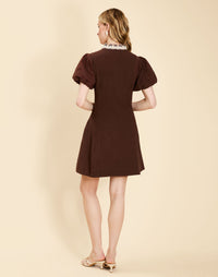 Pre-Order - Flavia Barong Mini Dress