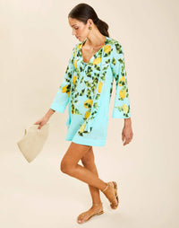 Ines Caftan Mini Dress