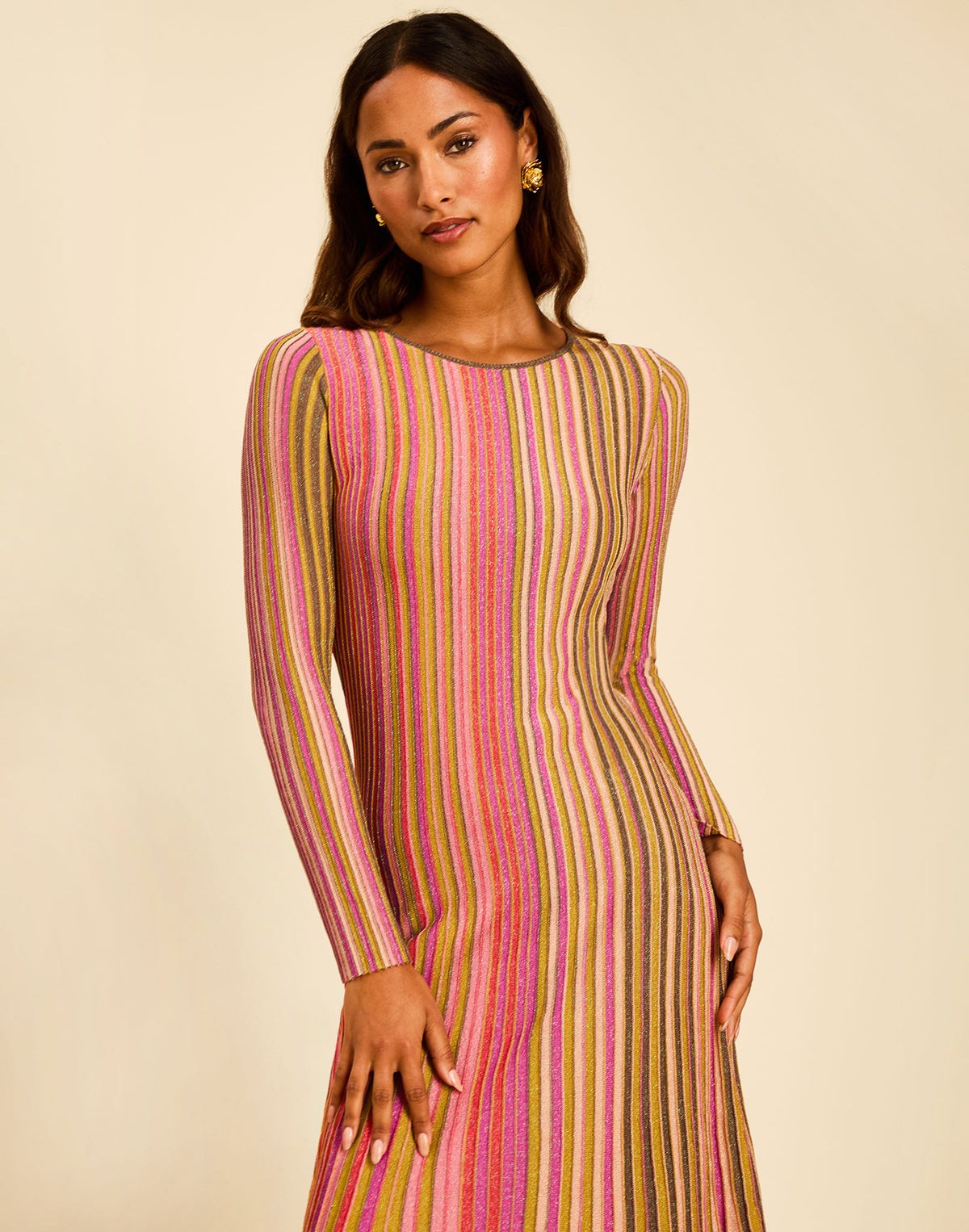 Pre-Order - James Knit Midi Dress