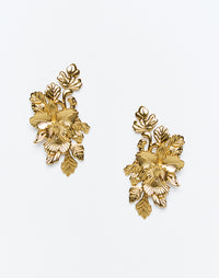 Laurel Leaf Drop Earrings