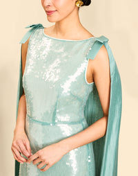 Lillian Convertible™ Cape Dress