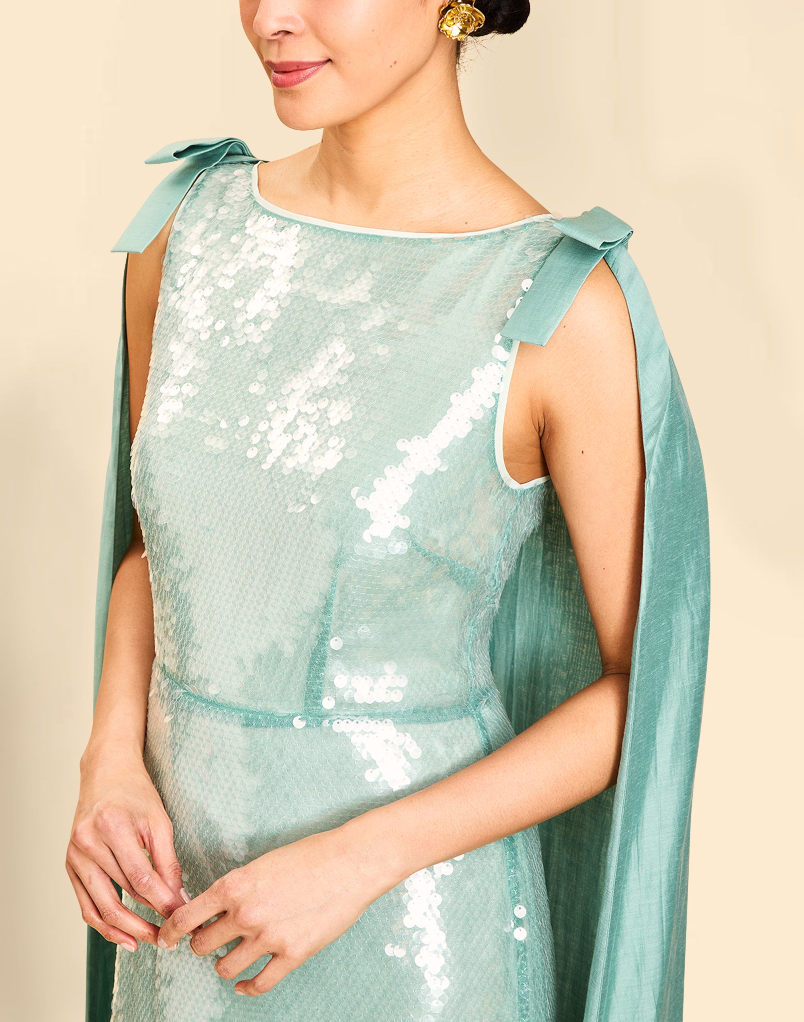 Lillian Convertible™ Cape Dress