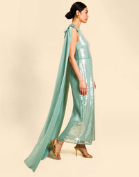 Lillian Convertible™ Cape Dress