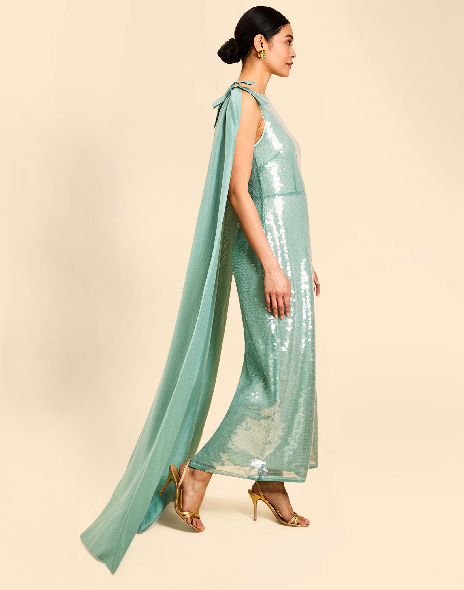 Lillian Convertible™ Cape Dress