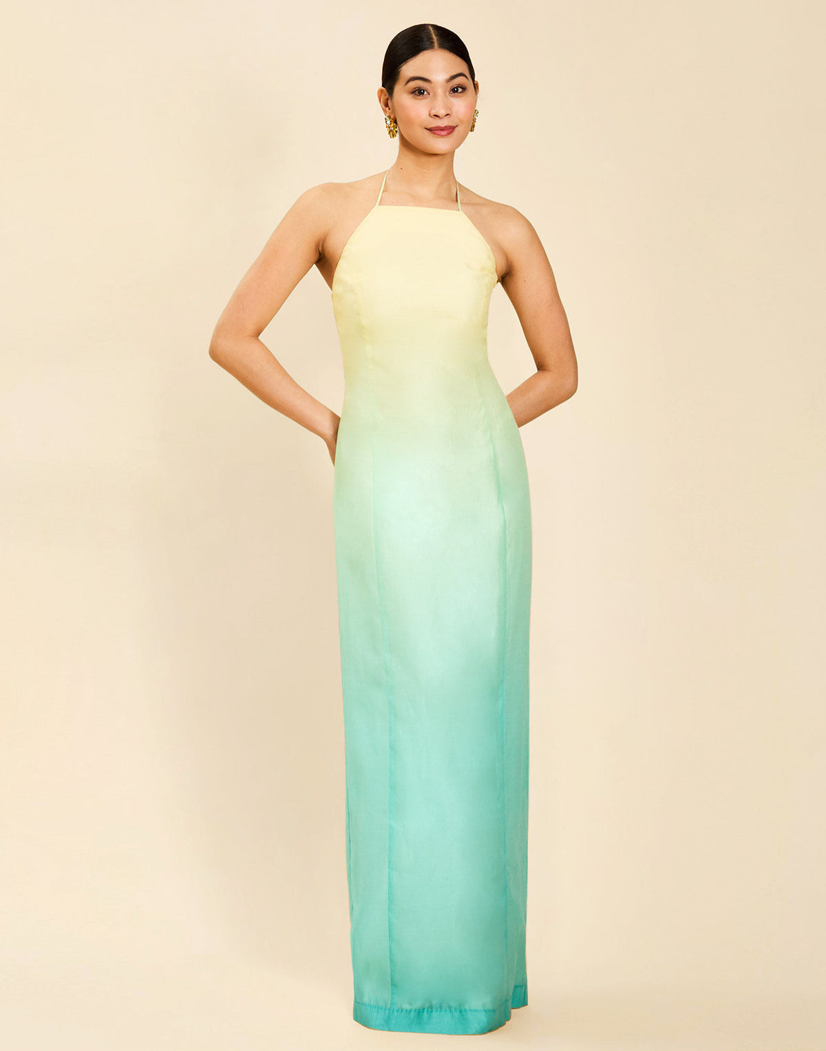 audrey hepburn maxi dress Audrey Hepburn Black Halter Backless Party Dress
