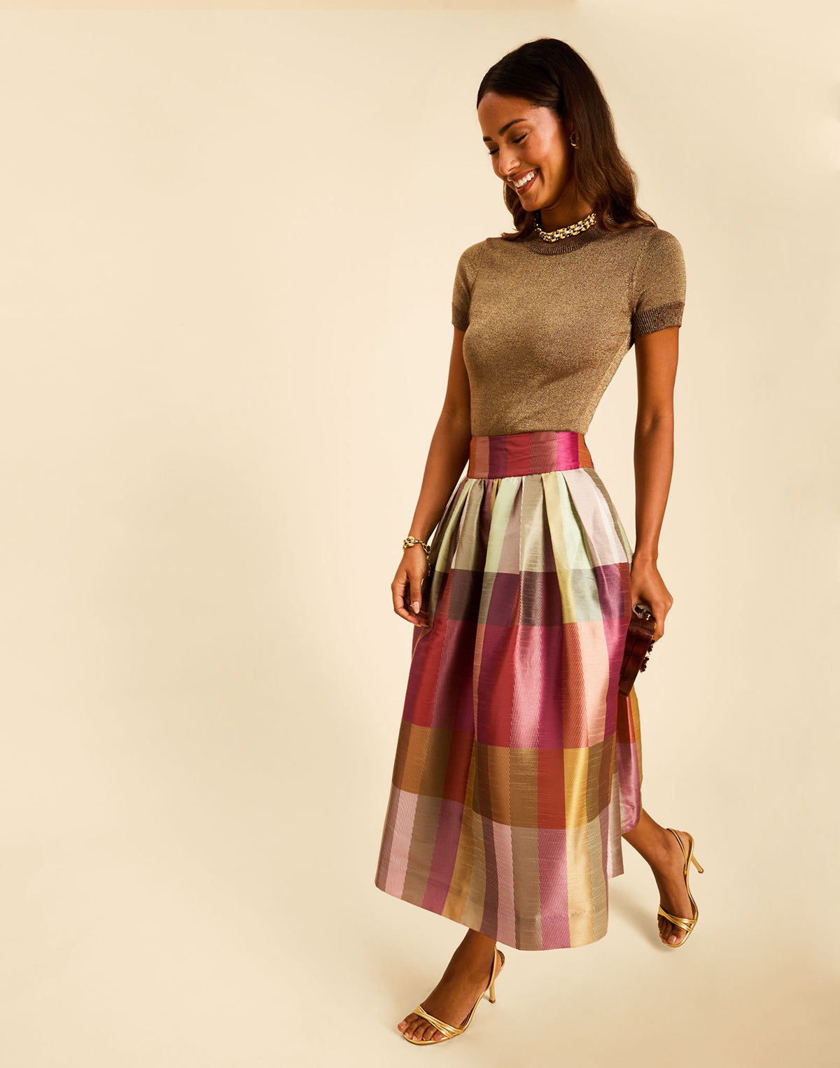Pre-Order - Miranda Ball Midi Skirt