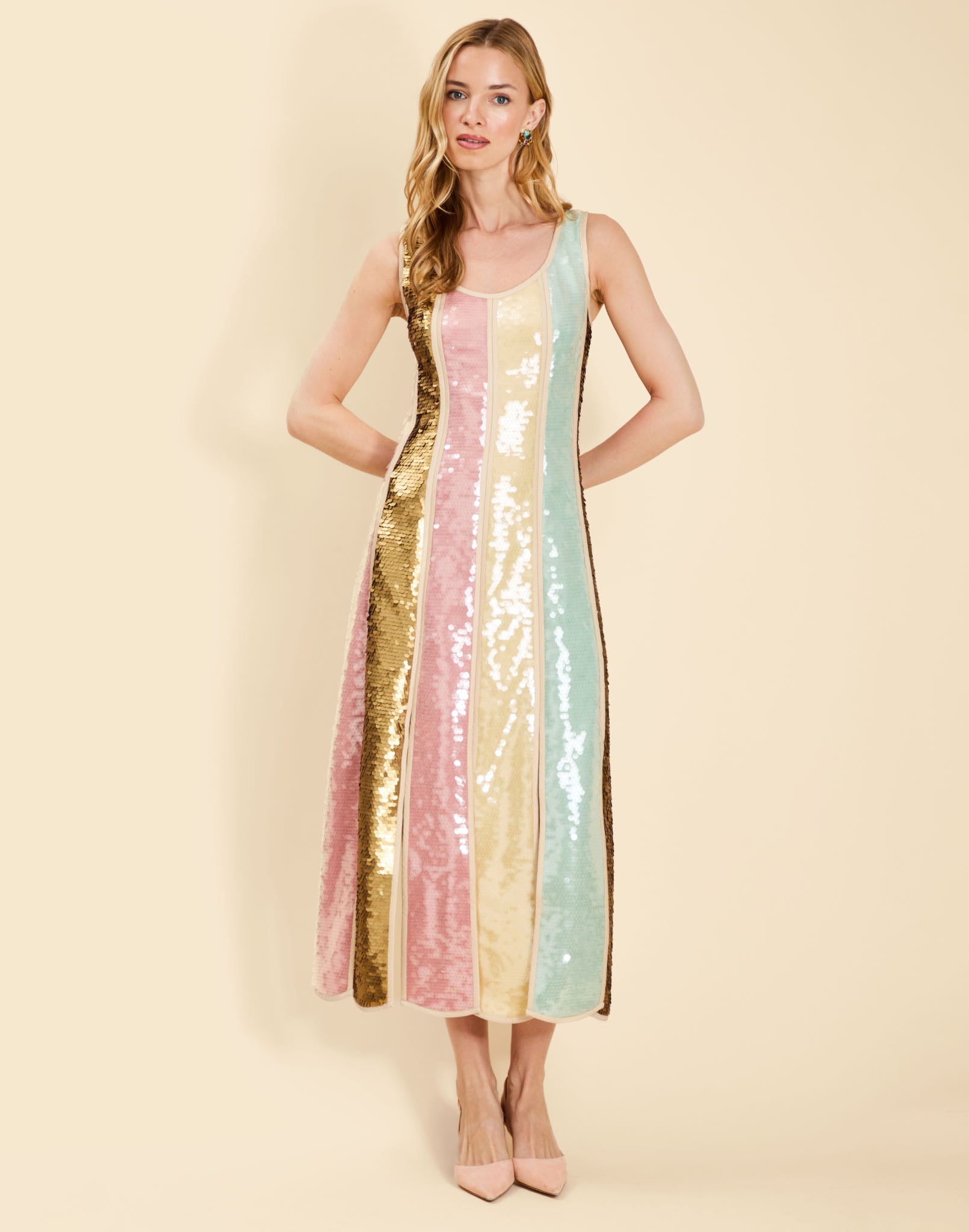 Pre-Order - Monte Carlo Midi Dress