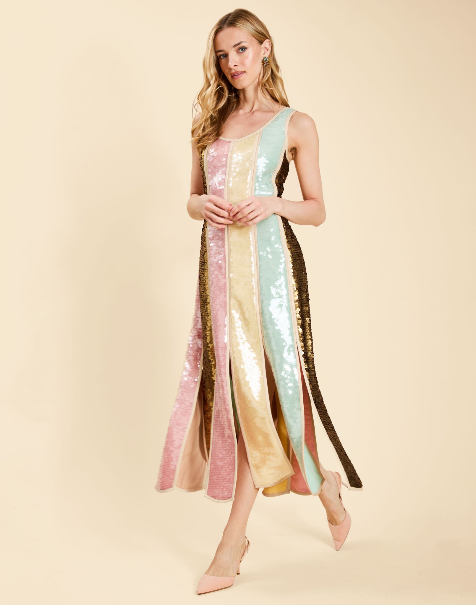 Pre-Order - Monte Carlo Midi Dress