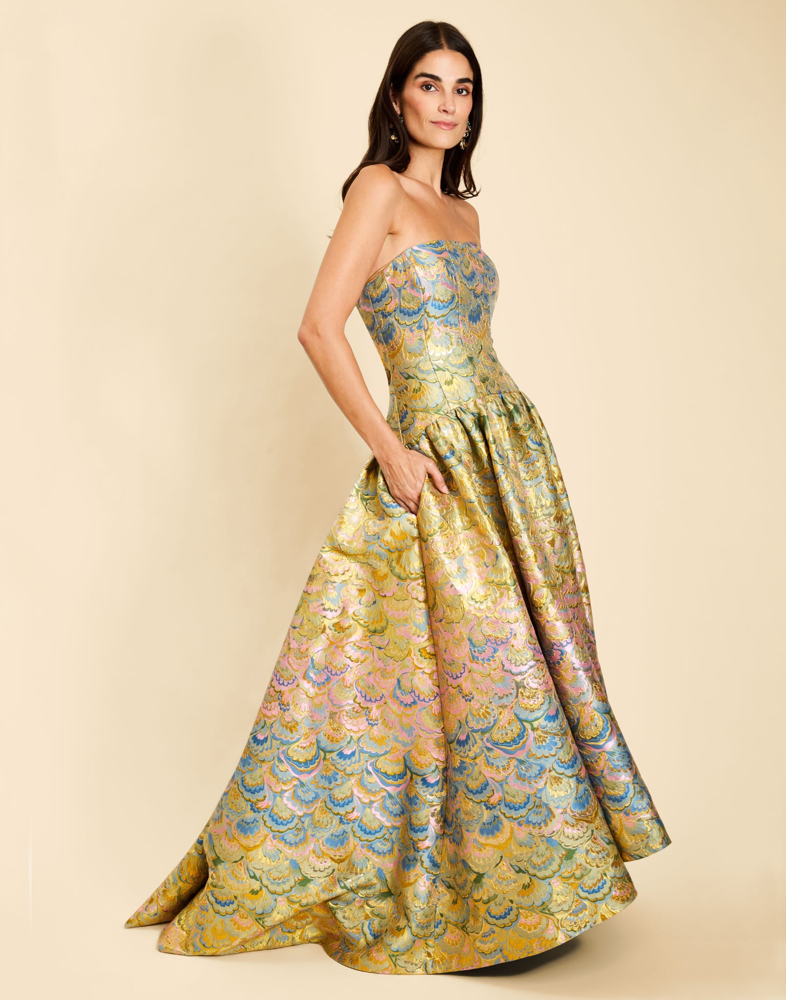 Nereida Dropwaist Gown