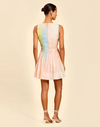 Philippa Pintuck Mini Dress