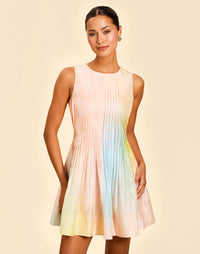 Philippa Pintuck Mini Dress