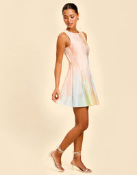 Philippa Pintuck Mini Dress