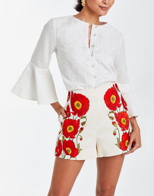 Ragu Embroidered Shorts
