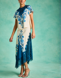 Gracie Lace Midi Skirt