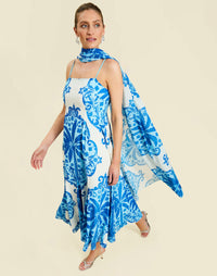 Pre-Order - Reverie Tea-Length Sash Dress