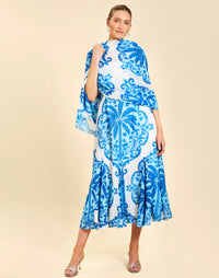 Reverie Tea-Length Sash Dress