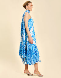 Reverie Tea-Length Sash Dress