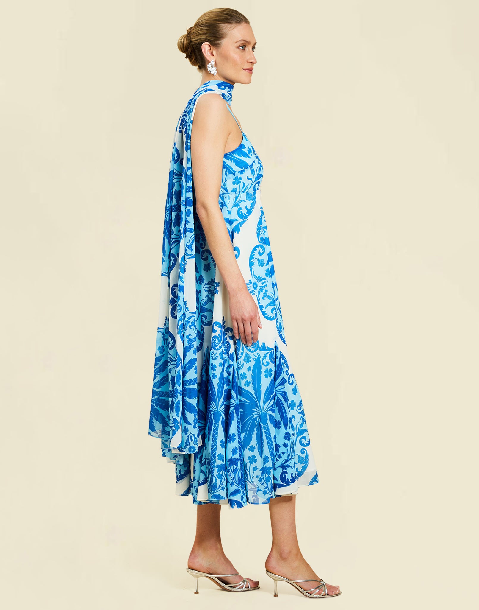 Pre-Order - Reverie Tea-Length Sash Dress